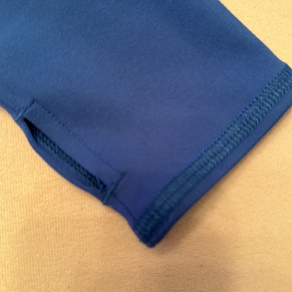 Target wild fable collection half zipped cobalt blue long sleeve shirt - Picture 2 of 4